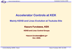 Accelerator Controls - Linac