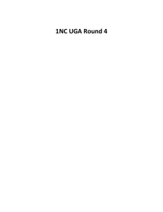 1NC UGA Round 4
