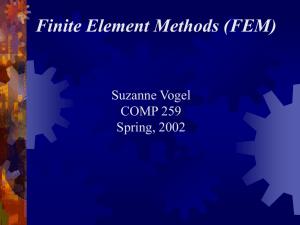 Finite Element Methods (FEM)