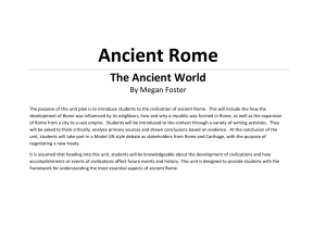 Rome UbD - historymalden