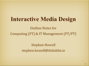 Interactive Media Design