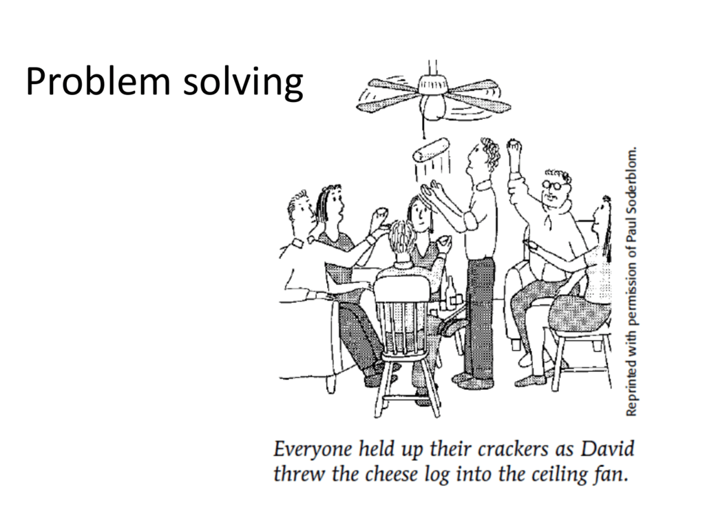 one of the main obstacles to problem solving is
