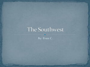 The southwest