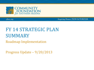 fy 12-14 strategic plan summary