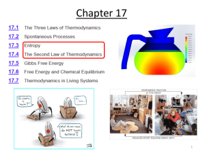 Chapter 17 5 gibbs free energy