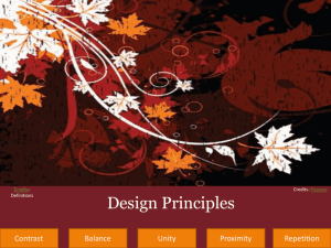 Research on Design Principles