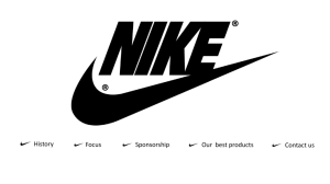 Nike - Web Design John Cabot University