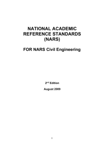 NARS Characterization of Civil Engineering
