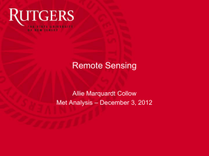 Remote Sensing PowerPoint