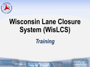 WisLCS Training Presentation