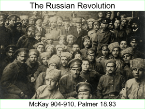 The Revolution of 1917