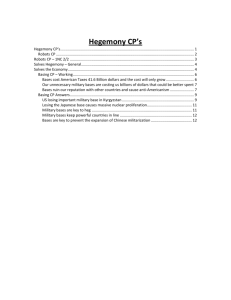 Heg Advantage CPs – Whitman 2012