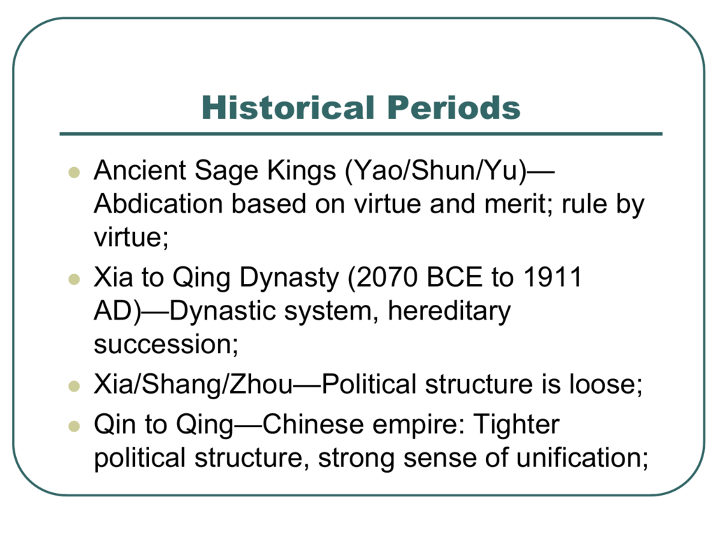 Shang Dynasty Persian Chart