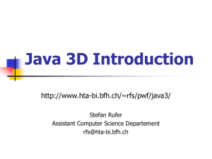 Java 3D - DocJava