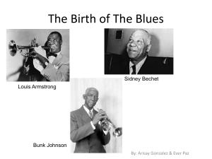 The Birth of The Blues