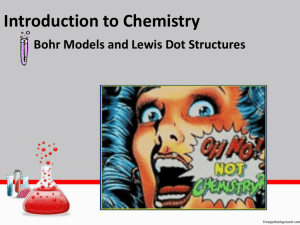 Bohr Models and Lewis Dot Structures PowerPoint