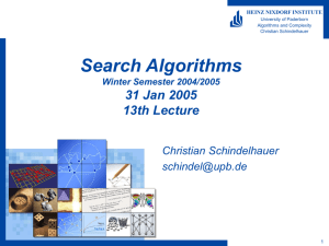 Lecture Search Algorithms