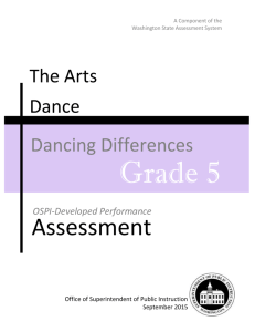 Dancing Differences - Office of Superintendent of Public Instruction