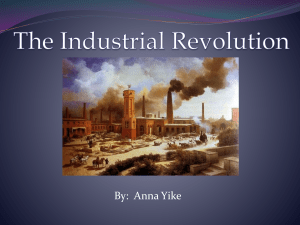 Industrial Revolution-Power Point #2