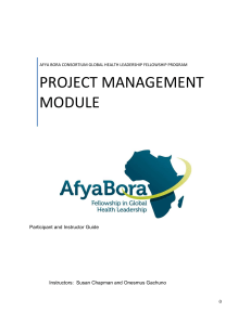 project management module