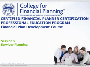 certified financial planner™ certification professional education