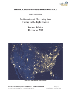 An Overview of Electricity from Theory to the Light Switch
