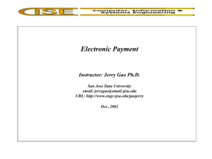 What is a payment system? - San Jose State University