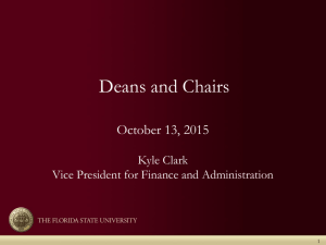 Vice President Kyle Clark - Office of Faculty Development and