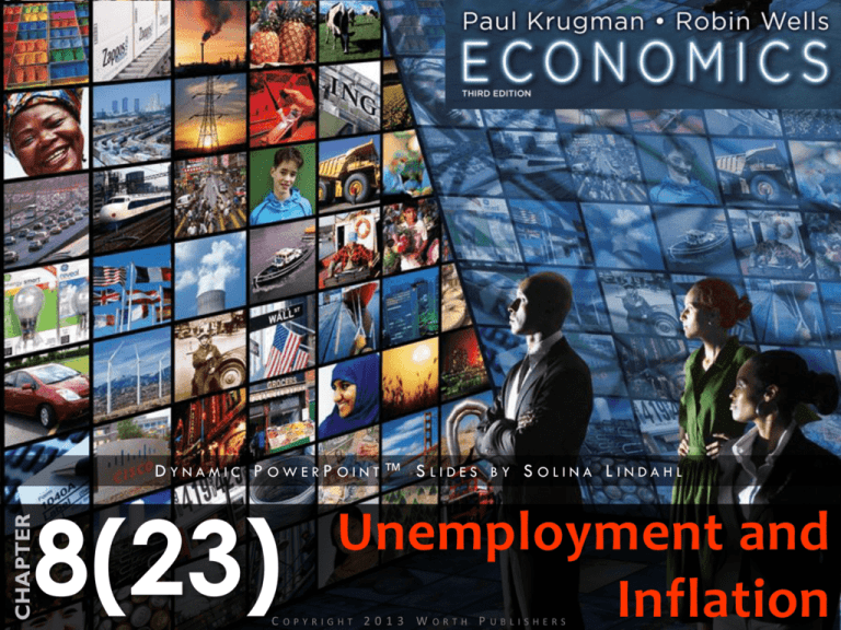 Unemployment and Inflation: Economics Presentation Slides
