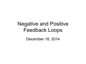 Homeostasis - Negative & Positive Feedback