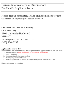 Calculate your GPA - University of Alabama at Birmingham