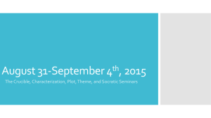 August 31-September 4th, 2015
