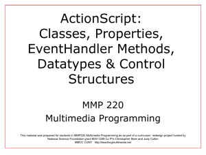 Properties - Teaching Multimedia