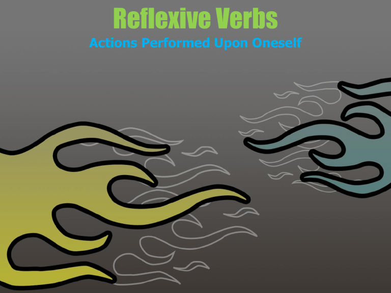 Italian Reflexive Verbs Examples