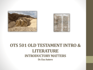 OTS501_I_Intro and Background_2015