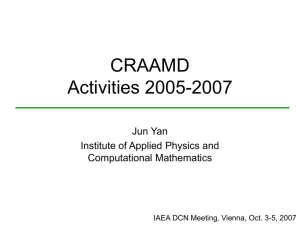 Yan - IAEA Atomic and Molecular Data Unit