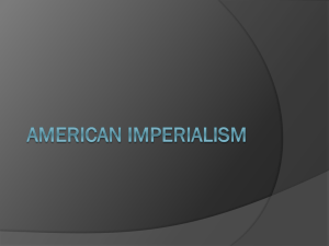 Imperialism ppt - Social Circle City Schools