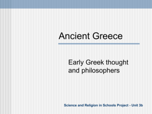Ancient Greece - FaradaySchools