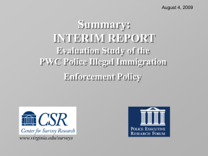 Interim Report PowerPoint Summary