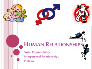 Human Relationships - rcook