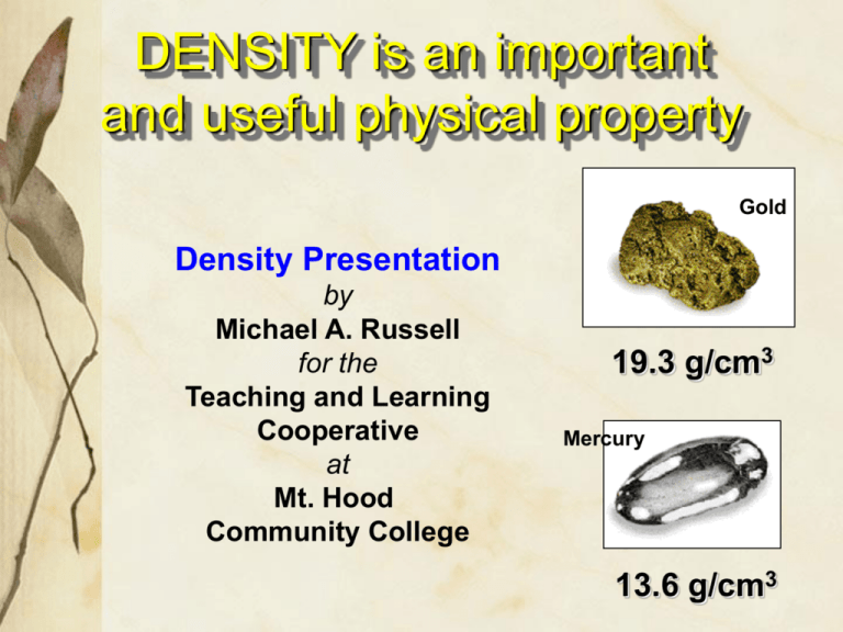 density-is-a-important-and-useful-physical-property