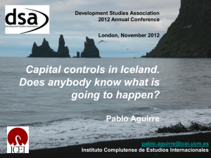 Capital Controls - Development Studies Association