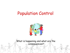 Population Clock - Geography at InterHigh