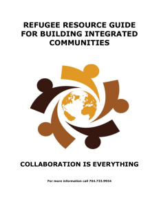 refugee resource guide for building integrated