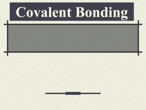 Covalent Bond 2 Powerpoint