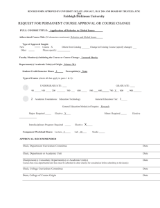 Robotics Class Proposal