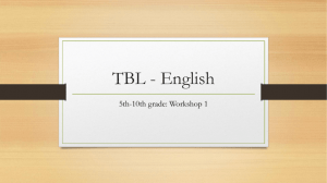 TBL - English