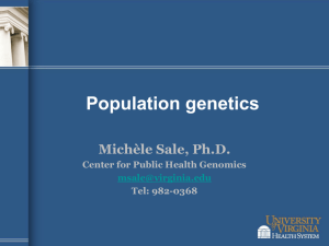 Genetic studies of diabetes