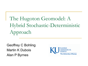 The Hugoton Geomodel: A Hybrid Stochastic