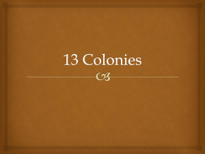 13 Colonies - vbsnyder